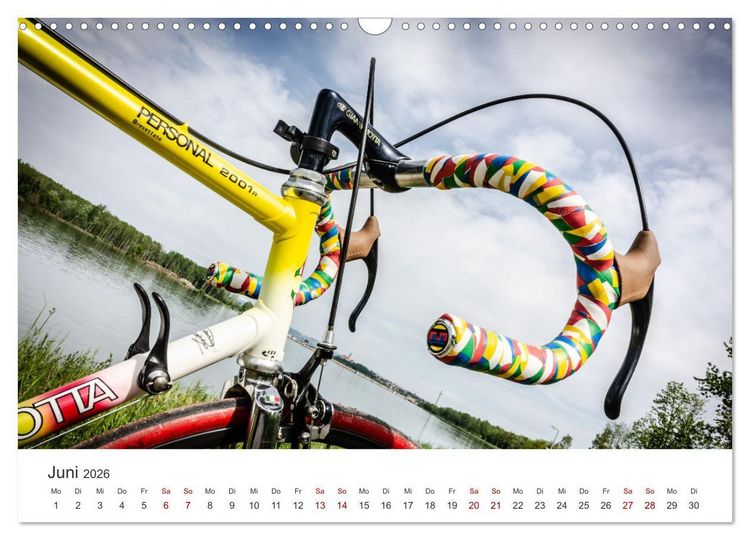 Produktbild: Stahlrenner - Rennrad-Klassiker aus Europa (Wandkalender 2026 DIN A3 quer), CALVENDO Monatskalender