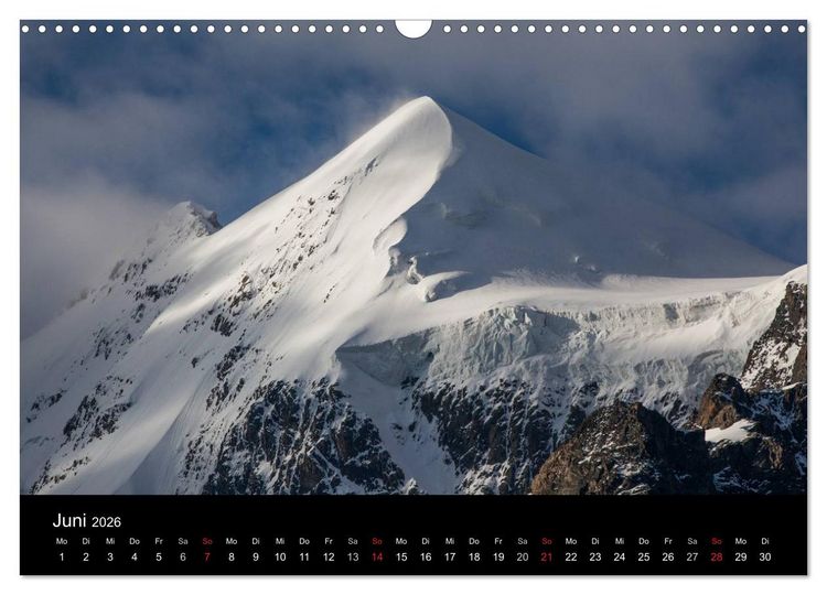Produktbild: Momente der Sehnsucht: Schweizer Bergwelten (Wandkalender 2026 DIN A3 quer), CALVENDO Monatskalender