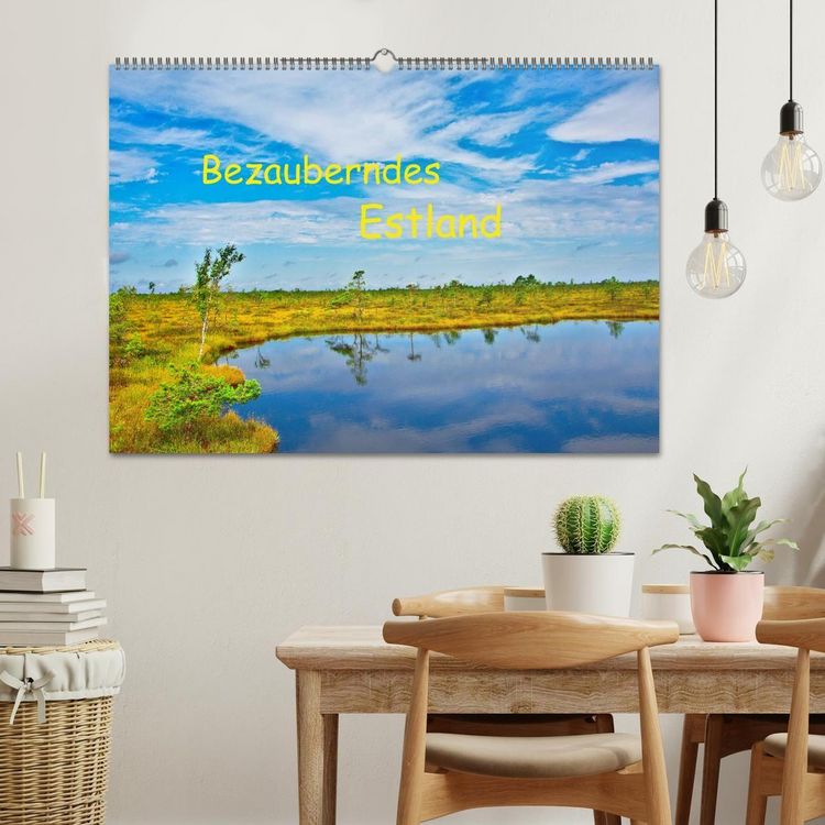Produktbild: Bezauberndes Estland (Wandkalender 2027 DIN A2 quer), CALVENDO Monatskalender