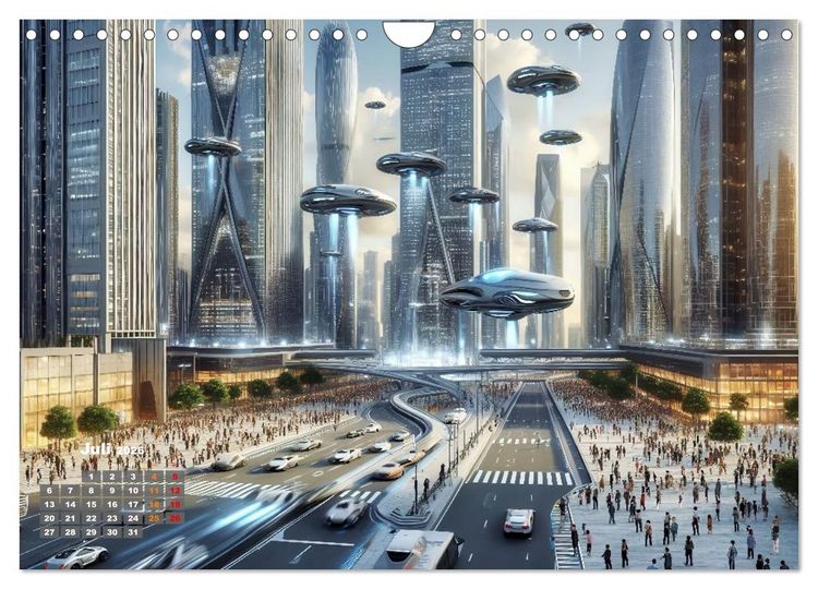 Produktbild: Fantasie und Science Fiction (Wandkalender 2026 DIN A4 quer), CALVENDO Monatskalender