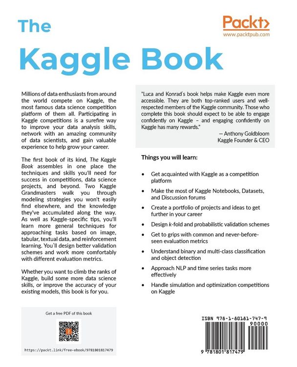 Produktbild: The Kaggle Book