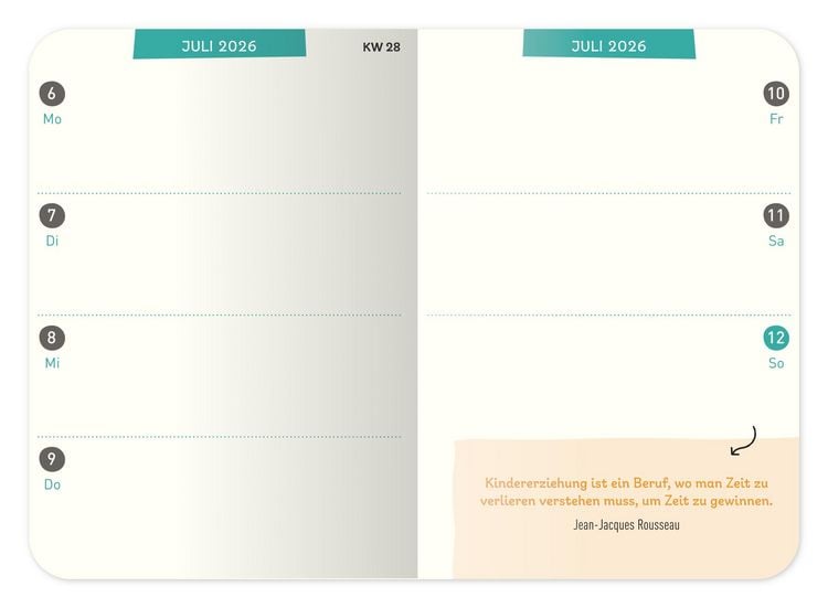 Produktbild: ErzieherInnenkalender 2026 / 2027