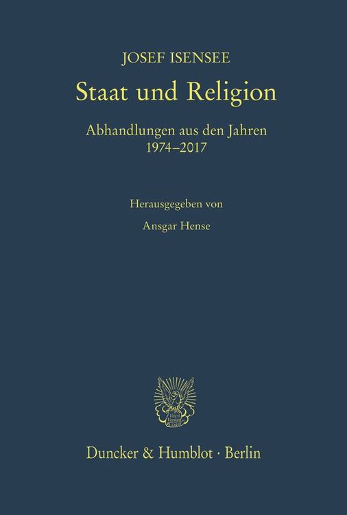 Produktbild: Staat und Religion.