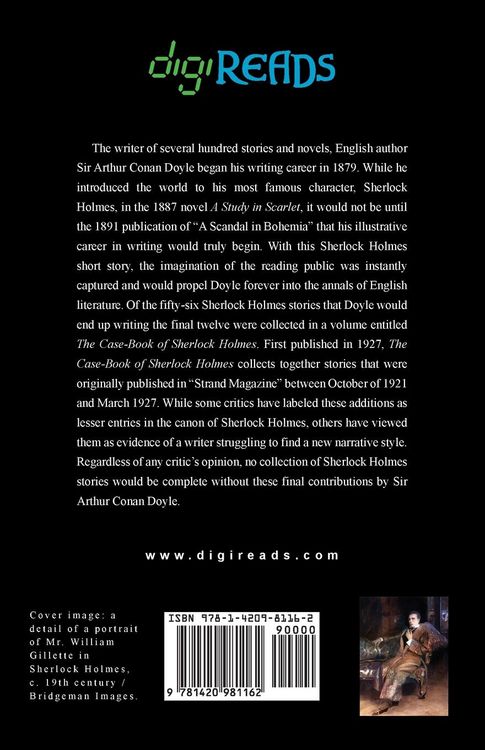Produktbild: The Case-Book of Sherlock Holmes
