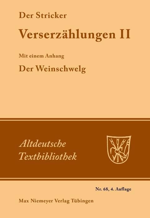 Produktbild: Verserz&auml;hlungen II