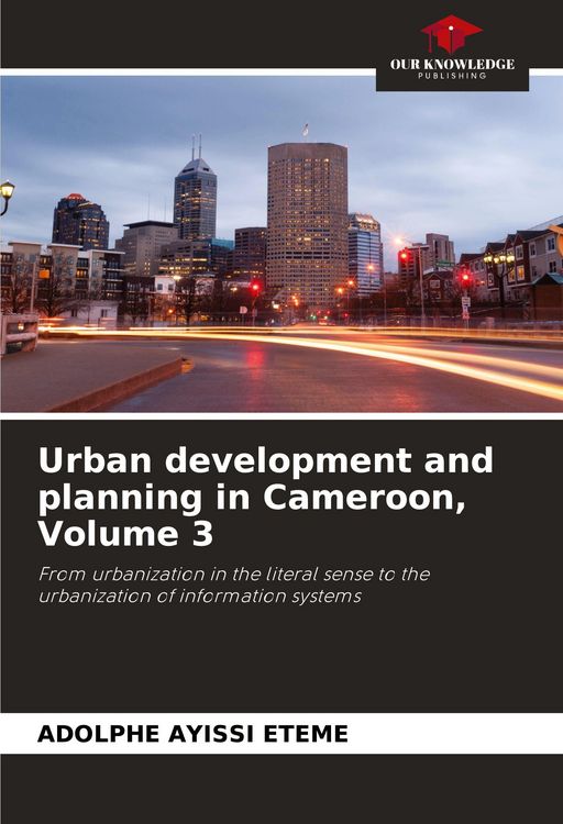 Produktbild: Urban development and planning in Cameroon, Volume 3