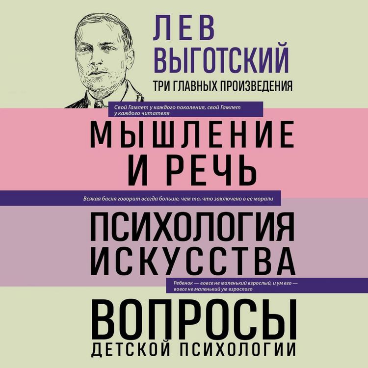 Produktbild: Lev Vygotskiy. Myshlenie i rech. Psihologiya iskusstva. Voprosy detskoy psihologii