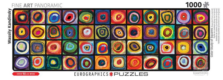 Produktbild: Farbquadrat-Collage, Kandinsky (Puzzle)