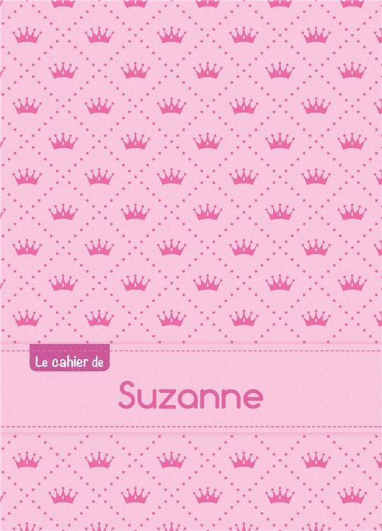Produktbild: Cahier suzanne blanc,96p,a5