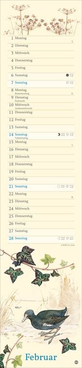 Produktbild: Edith Holden: Mit der Natur durchs Jahr Kalender 2027