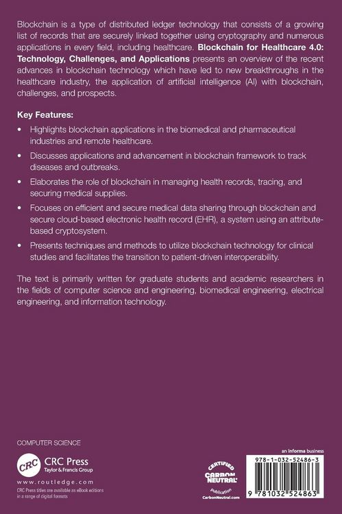 Produktbild: Blockchain for Healthcare 4.0