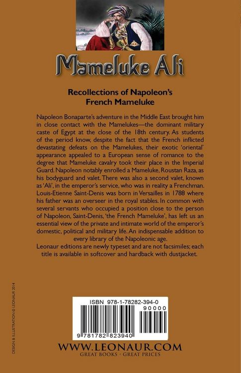 Produktbild: Mameluke Ali-With Napoleon from the Tuileries to St. Helena