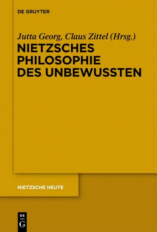 Produktbild: Nietzsches Philosophie des Unbewussten