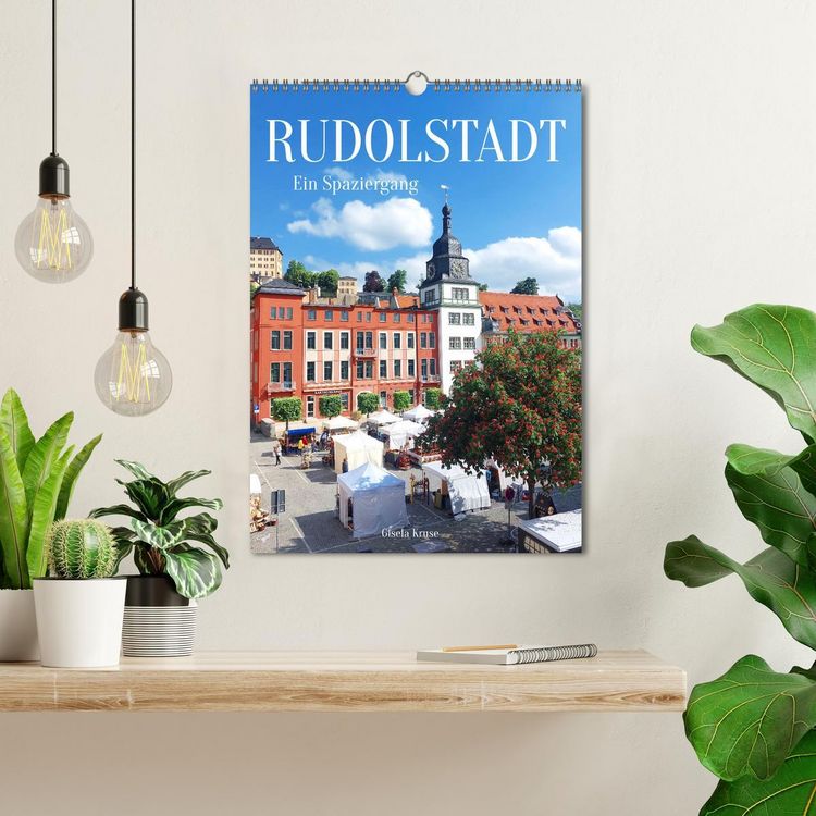 Produktbild: Rudolstadt - Ein Spaziergang (Wandkalender 2026 DIN A3 hoch), CALVENDO Monatskalender