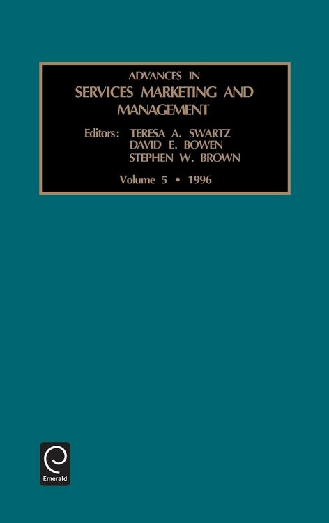 Produktbild: Advances in Services Marketing and Management