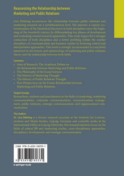 Produktbild: Reassessing the Relationship between Marketing and Public Relations