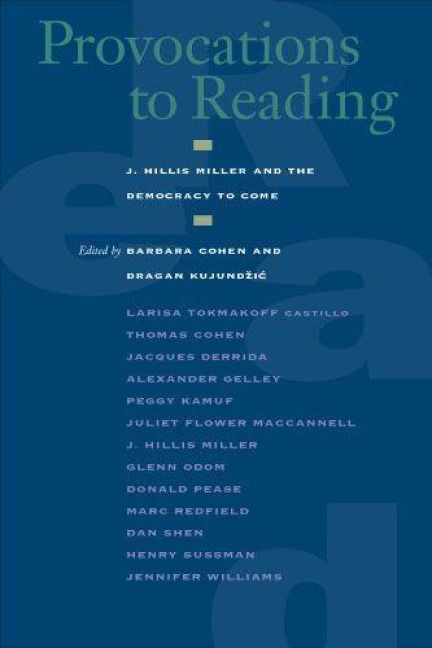 Produktbild: Provocations to Reading