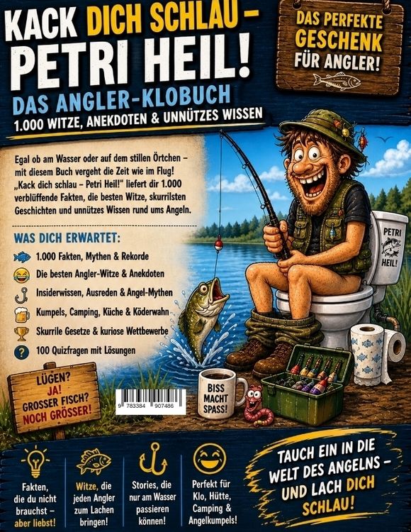 Produktbild: Kack dich schlau - Petri Heil!