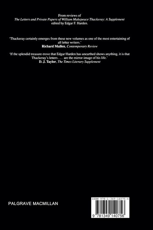 Produktbild: Selected Letters of William Makepeace Thackeray