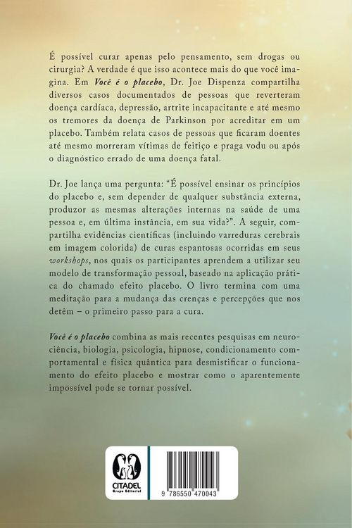 Produktbild: Voc&ecirc; &eacute; o placebo