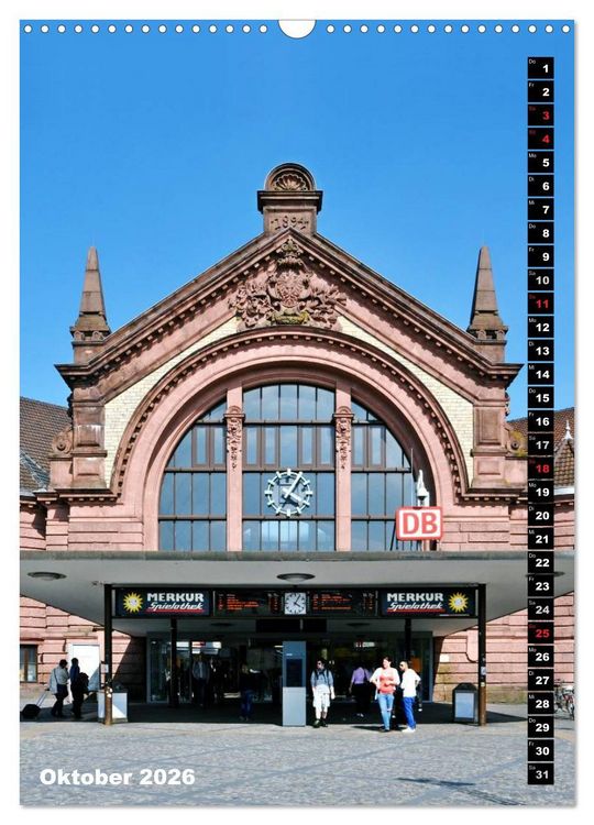 Produktbild: Osnabr&uuml;ck Fassade (Wandkalender 2026 DIN A3 hoch), CALVENDO Monatskalender