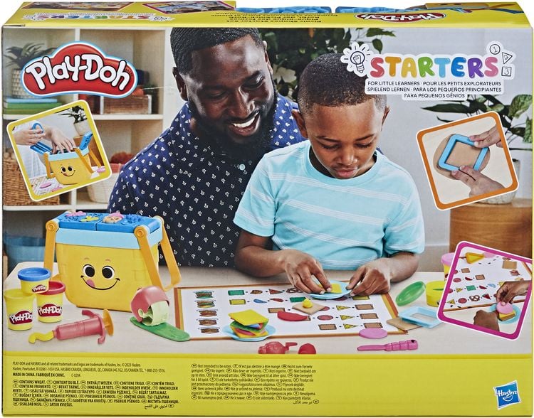 Produktbild: Hasbro F69165L0 - Play-Doh Korbi, der Picknick-Korb mit Zubeh&ouml;r, Knetset