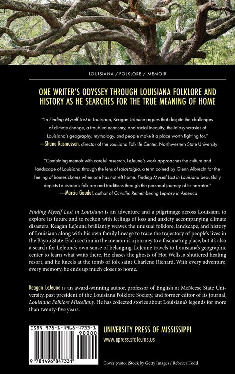 Produktbild: Finding Myself Lost in Louisiana (Hardback)