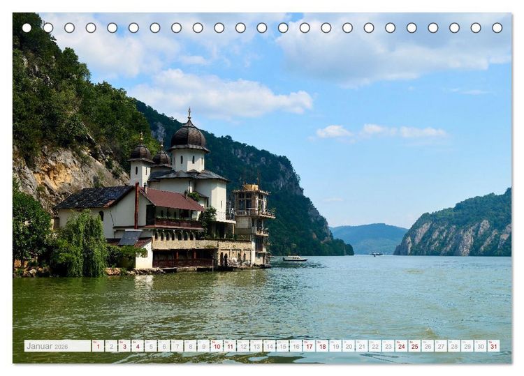 Produktbild: Streifz&uuml;ge durch die Walachei (Tischkalender 2026 DIN A5 quer), CALVENDO Monatskalender