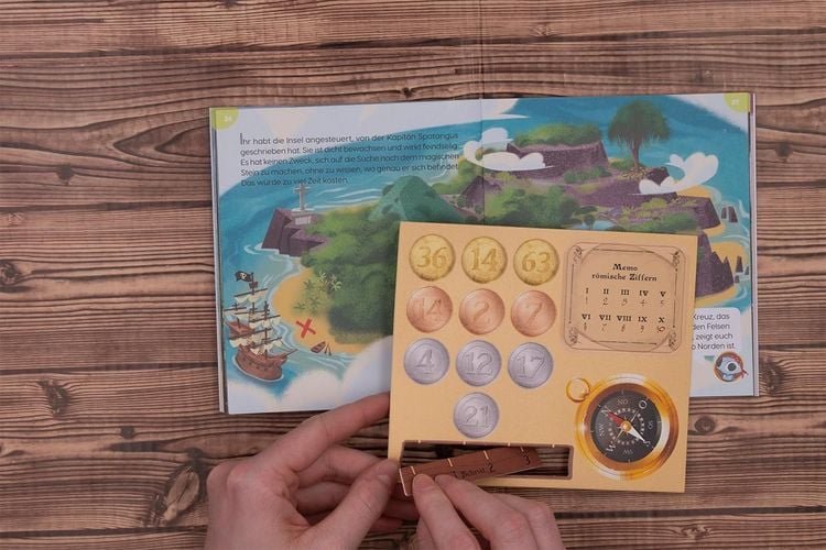 Produktbild: Escape Game Kids - Das Spiel - Jagd nach dem Piratenschatz