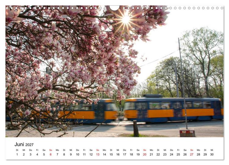 Produktbild: Leipzig &ndash; Stadtansichten zum Verlieben (Wandkalender 2027 DIN A3 quer), CALVENDO Monatskalender