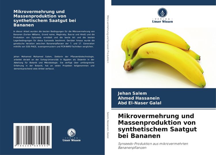 Produktbild: Mikrovermehrung und Massenproduktion von synthetischem Saatgut bei Bananen