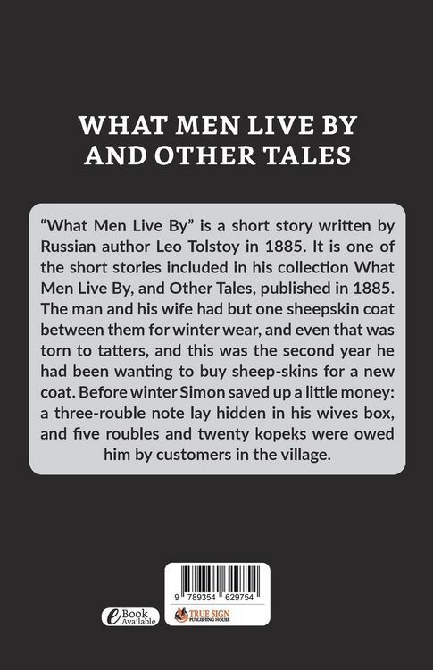 Produktbild: What Men Live By And Other Tales