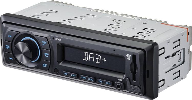 Produktbild: Renkforce RF-4746690 Autoradio inkl. DAB-Antenne, DAB+ Tuner, Bluetooth&reg;-Freisprecheinrichtung