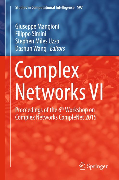 Produktbild: Complex Networks VI