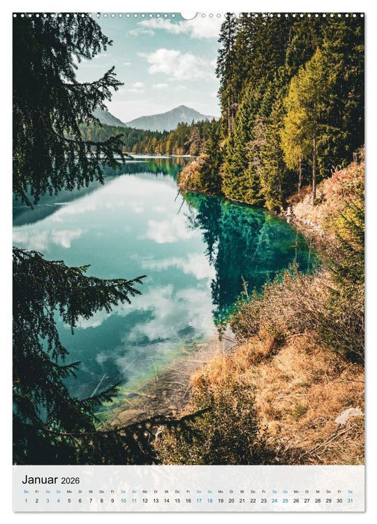 Produktbild: Wundersch&ouml;nes S&uuml;dtirol 2026 (hochwertiger Premium Wandkalender 2026 DIN A2 hoch), Kunstdruck in Hochglanz