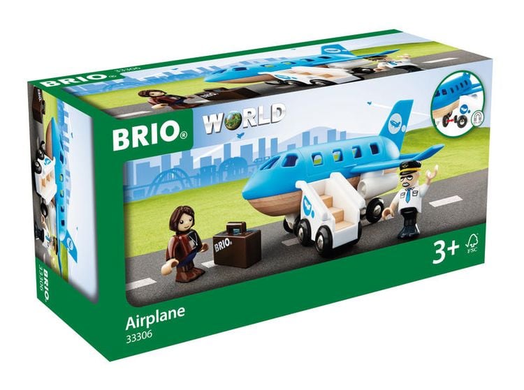 Brio Blaues Flugzeug