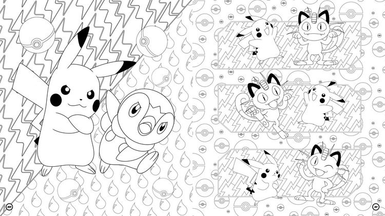 Produktbild: POKMON COLOURING PB