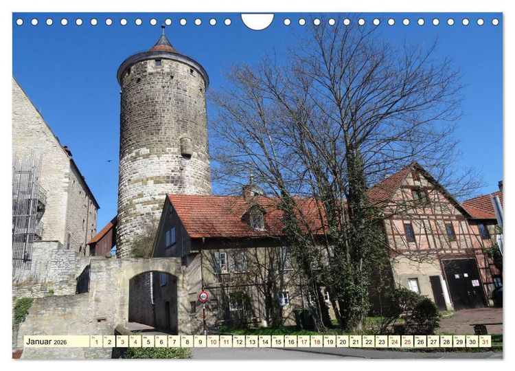 Produktbild: Unterwegs in Besigheim (Wandkalender 2026 DIN A4 quer), CALVENDO Monatskalender