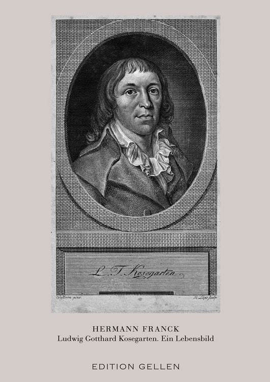 Produktbild: Ludwig Gotthard Kosegarten. Ein Lebensbild