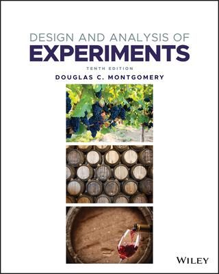 Produktbild: Design and Analysis of Experiments