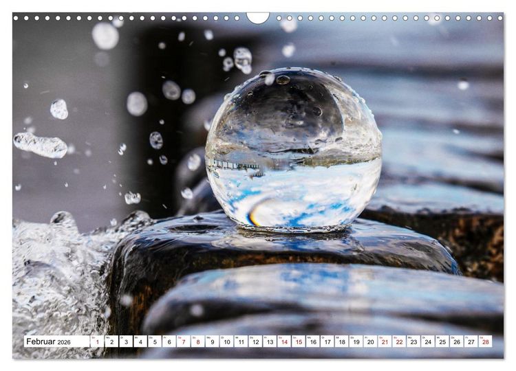 Produktbild: Lensball-Fotografie am Meer (Wandkalender 2026 DIN A3 quer), CALVENDO Monatskalender