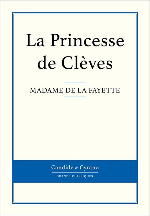Produktbild: La Princesse de Cl&egrave;ves
