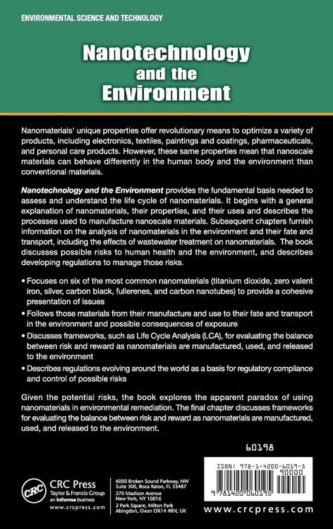 Produktbild: Sellers, K: Nanotechnology and the Environment