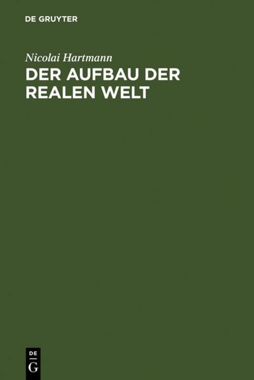 Produktbild: Der Aufbau der realen Welt