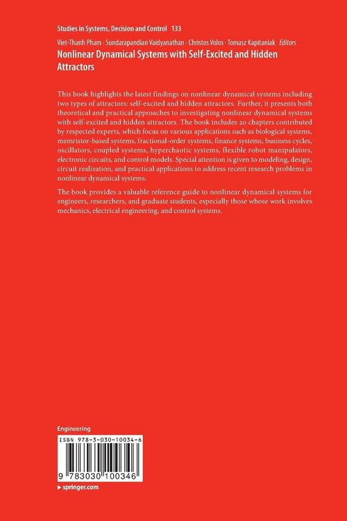 Produktbild: Nonlinear Dynamical Systems with Self-Excited and Hidden Attractors