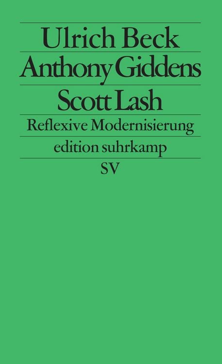 Produktbild: Reflexive Modernisierung