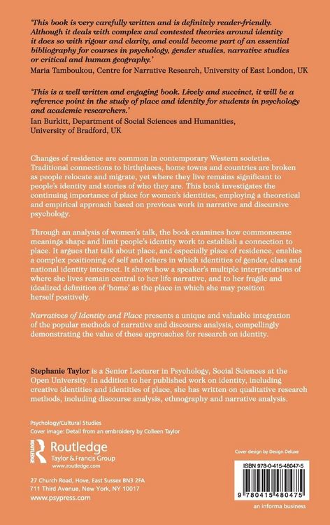 Produktbild: Narratives of Identity and Place