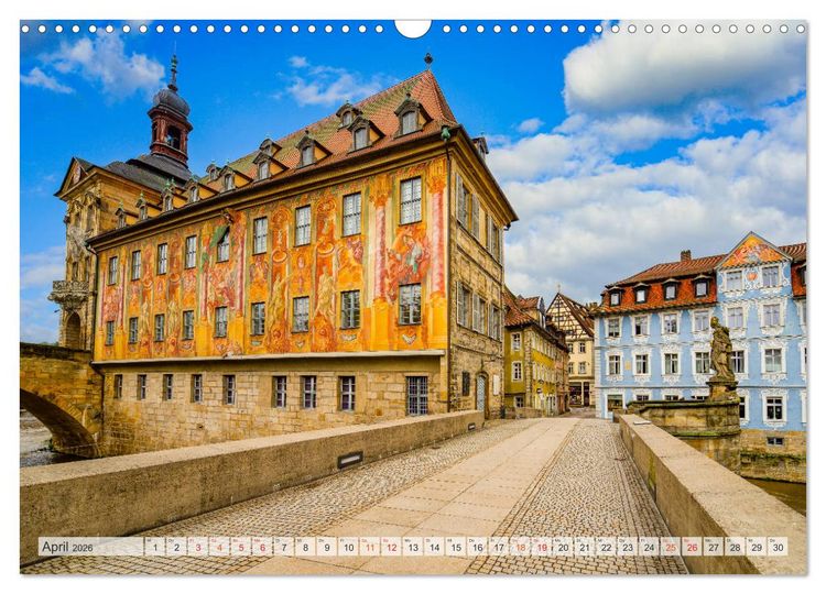 Produktbild: Bamberg Impressionen (Wandkalender 2026 DIN A3 quer), CALVENDO Monatskalender