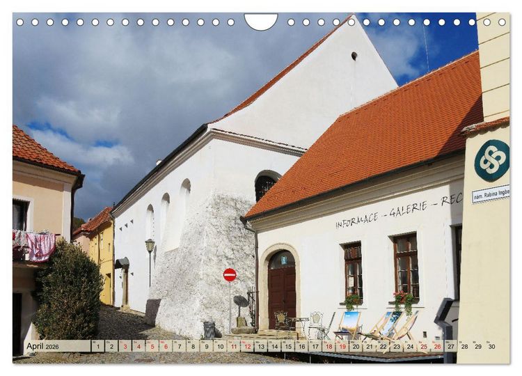 Produktbild: Trebitsch und Schloss Jarmeritz (Wandkalender 2026 DIN A4 quer), CALVENDO Monatskalender
