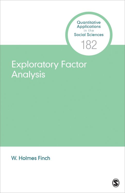 Produktbild: Finch, H: Exploratory Factor Analysis